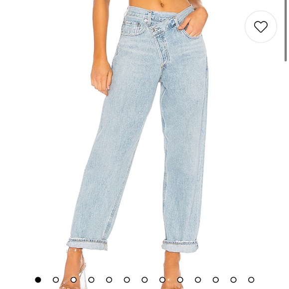 Agolde Denim - Agolde criss cross jeans